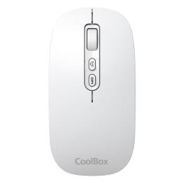 Mouse wireless bianco Coolbox w02-ia 1.600 dpi