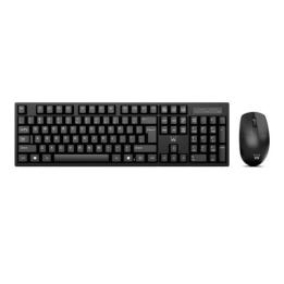 Conjunto de teclado e mouse sem fio Ewent preto