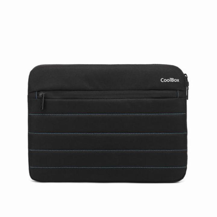 Capa para laptop Coolbox de 13 polegadas, preta