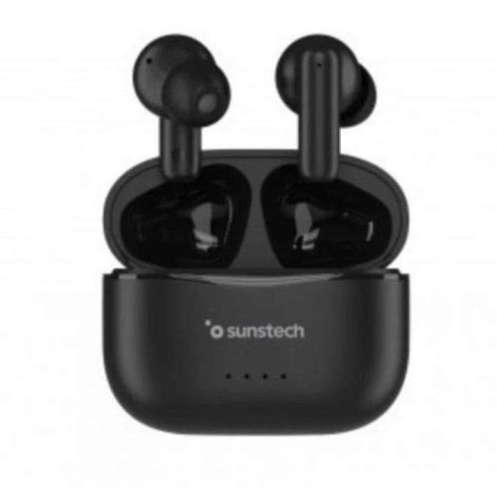 ÉCOUTEURS BLUETOOTH SUNSTECH WAVEPODSONE USB-C NOIRS