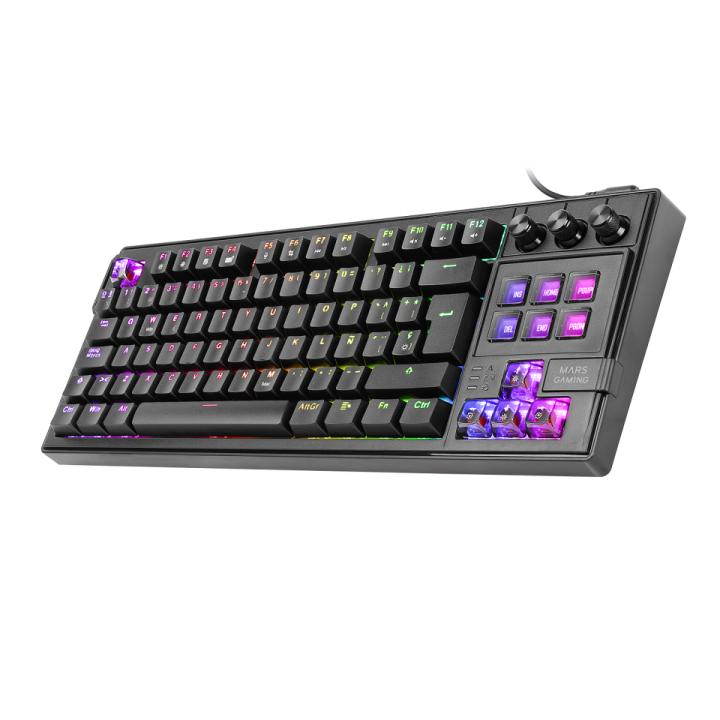 Mars Gaming Black Mk-master Mechanical Keyboard
