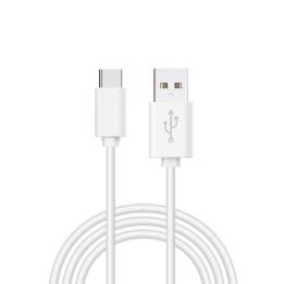 COOL USB-KABEL TYP C (1,2 Meter) 2,4 A, weiß