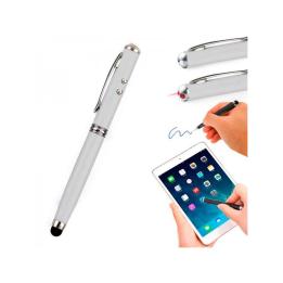 COOL – Caneta Stylus Universal a Laser Prateada