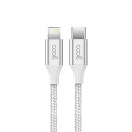 COOL UNIVERSAL NYLON USB C-TO-LIGHTNING CABLE (1.2 METERS)