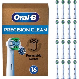 Oral-B Precision Clean Replacement Toothbrush Heads, 16-Pack