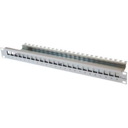Telegärtner Patch Panel 24xAMJ/AMJ-S-Mod./Coupler 19" Black
