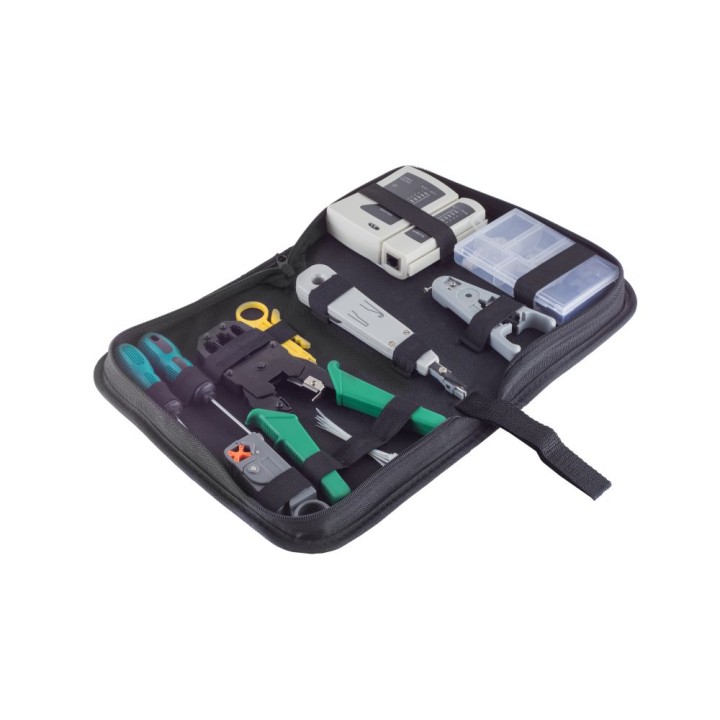 TP Network Tool Set, 10-Piece, with Bag