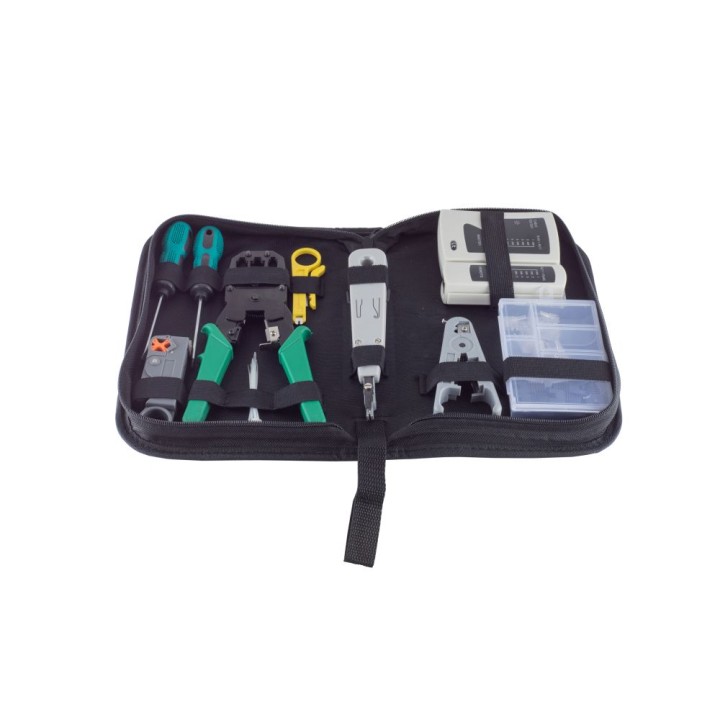 TP Network Tool Set, 10-Piece, with Bag
