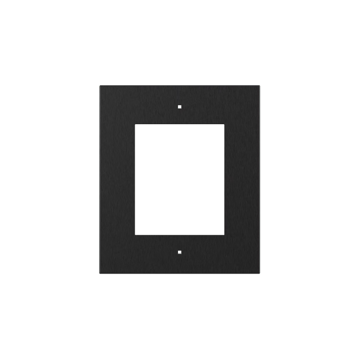 2N Accessory & Installation & IP Verso & Frame for flush mounting & 1 module & Black