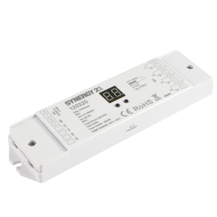 SYNERGY 21 EOS 07 controller LED DALI slave 1/4 bianco