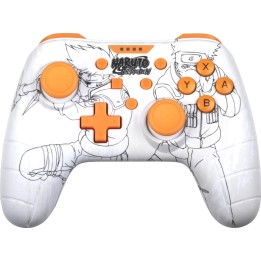 KONIX Compatible Controller for Switch and PC, 3 m Cable, Naruto, White
