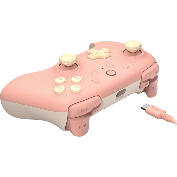 Controller cablato 8BitDo Ultimate 2C per PC e Android, color pesca