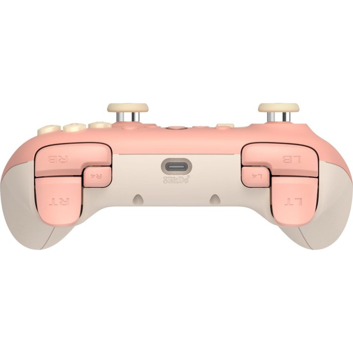 Mando con cable 8BitDo Ultimate 2C para PC y Android, color melocotón
