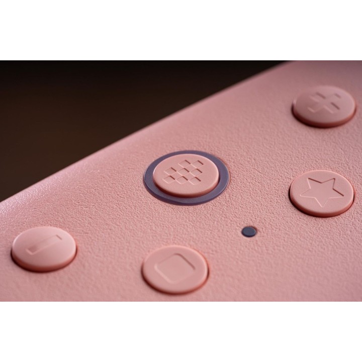Comando com fio 8BitDo Ultimate 2C para PC e Android, cor pêssego