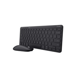 Trust Lyra Wireless Rechargeable Keyboard and Mouse Kit, Multi-Device