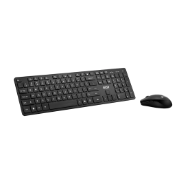 Tastiera + Mouse Wireless MSI Wireless Combo Copilot Pro Nero