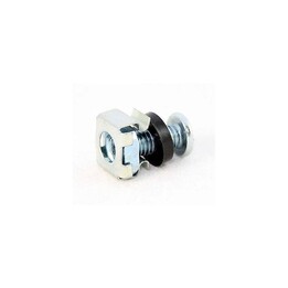 MONOLYTH Phillips Screw M6x16 with Hex Nut - 50 Pack