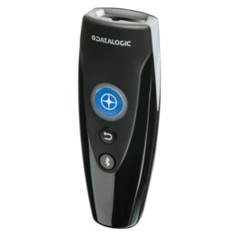 Scanner Datalogic DBT6420 portátil Bluetooth 2D Imager kit USB IP50 com cabo e base
