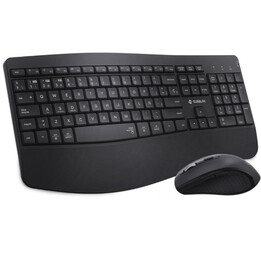 Subblim Office Prowave Wireless Keyboard and Mouse Set Black