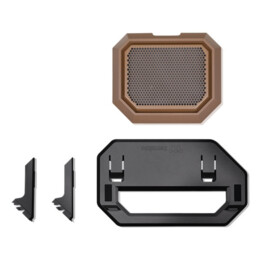 Kit de Support Thermaltake Tower 300 Gravel Sand - Panneau en Verre Trempé 4 mm, Support GPU Vertical, Filtre Magnétique, Compat