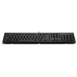 HP 125 Wired USB Keyboard, Black