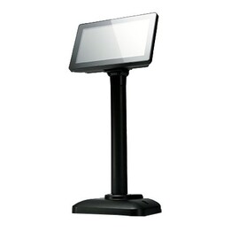 Poindus AM7STANDB000 Base de poste de plástico com base de metal para ecrãs de 7 polegadas