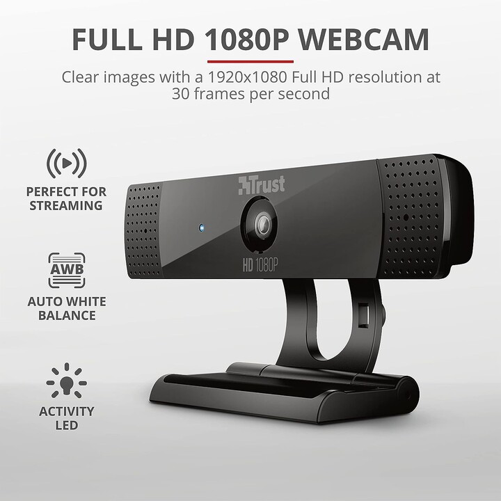 Logitech C920e Webcam Full HD 1080p com microfone estéreo