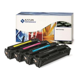 Katun 43850 Cartucho de Tóner Cian, 10.000 páginas, Tecnología de Carga Dual, Compatible con HP LaserJet Pro M402, M403, MFP M42