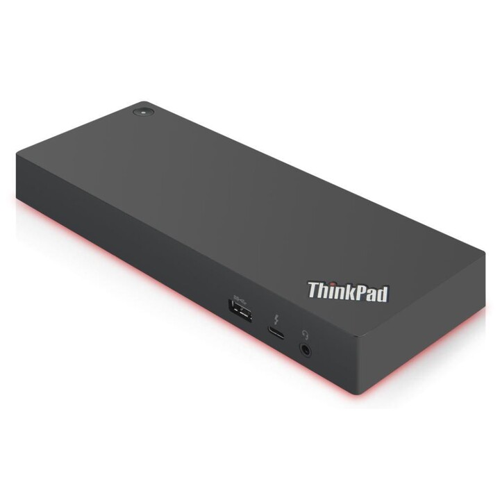Lenovo 03X7538 Dock Gen 2 - USB-C Dockingstation mit Thunderbolt 3, HDMI 2.0, DisplayPort 1.4, 3x USB-A 3.1 Gen 2, Gigabit Ether