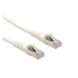 Roline Cat.6A S/FTP Patchkabel Weiß 10 m