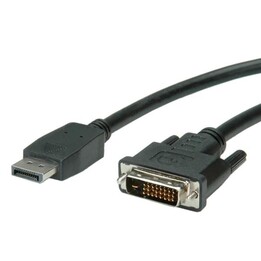 Value Cavo DisplayPort a DVI-D, nero, 1,8 m