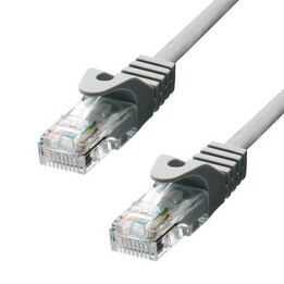 ProXtend Cat5e Ethernet Cable U/UTP CU PVC Grey 20 m