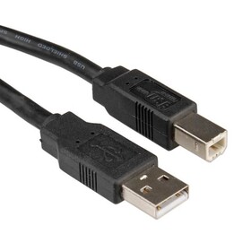 Roline Cable USB 2.0 A-B negro 3 m