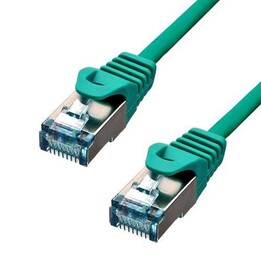 ProXtend Cat6a Câble Ethernet S/FTP CU LSZH Vert 15 m