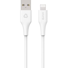eSTUFF Infinite Câble Lightning 2M Blanc