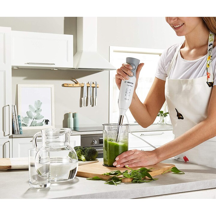 Bosch MSM66110 blender Mélangeur par immersion 600 W Gris, Blanc