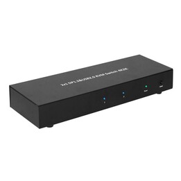 MicroConnect MC-DP-KVM201K Comutador KVM DisplayPort e USB 2:1