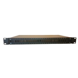 Lanview LVO231517 Glasfaser-Patchpanel 19" 1U 24 Ports LC Duplex/Simplex