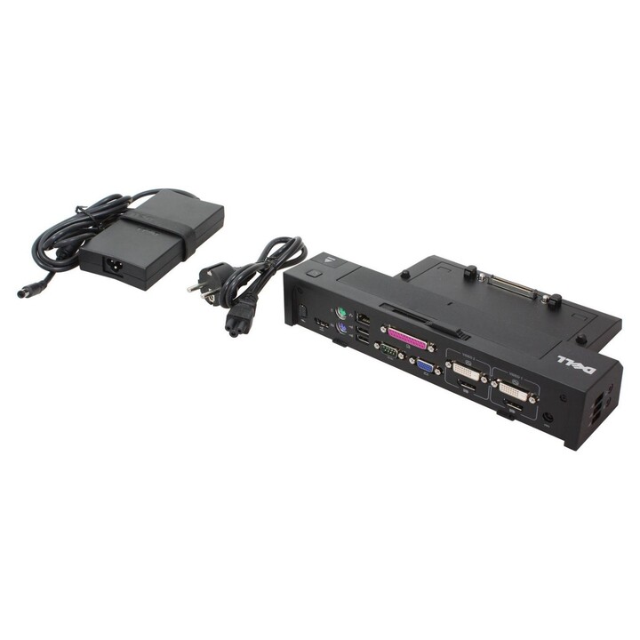 DELL E-Port Replicator Advanced YP126 - Dock station nera