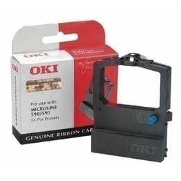 OKI 9002303 Black Ribbon for Dot Matrix Printer