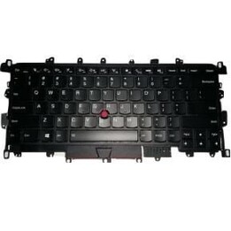 Lenovo 01AW919 Mechanische Tastatur mit Kabel, Cherry MX Red, weiße LED-Hintergrundbeleuchtung, USB 2.0, Ziffernblock und Handba