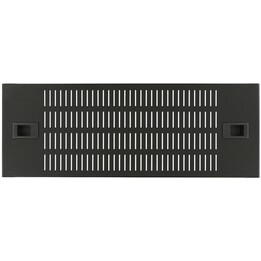 Lanview RAB415BL Vented Blank Panel 4U 19" Black