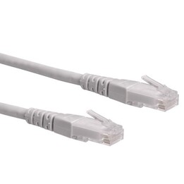 Roline Cat.6 U/UTP Patch Cable Grey 10 m