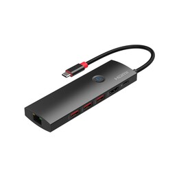 MicroConnect USB3.2CCOM20 Base para portátil e replicador de portas, HDMI 4K@60Hz, 3x USB 3.2 Gen 2, Ethernet Gigabit, PD 3.0 10