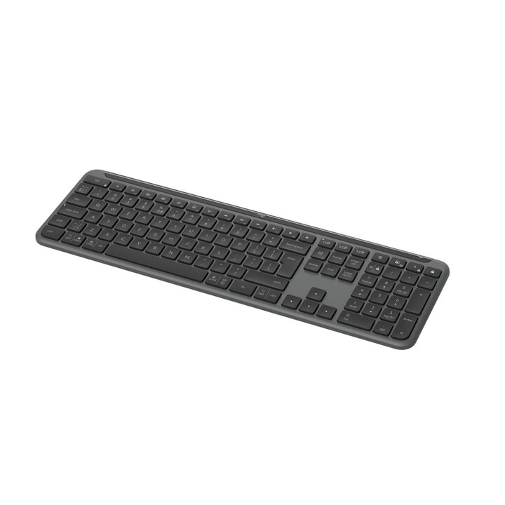 Logitech Signature Slim K950 - Teclado sem fios RF 2,4 GHz, teclas silenciosas, bateria 24 meses, compatível com Windows, macOS,