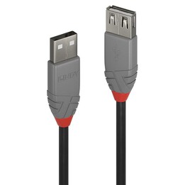 Prolunga USB 2.0 tipo A da 2 m - Lindy 36703