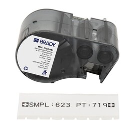 Brady M5C-1250-461 white self-laminating cryogenic polyester labels