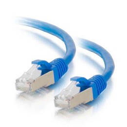 Mercodan Kat6a S/FTP cable de red 1,5 m azul