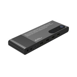 MicroConnect MC-HDMI-KVM202K Switch KVM HDMI e USB-C a 2 porte