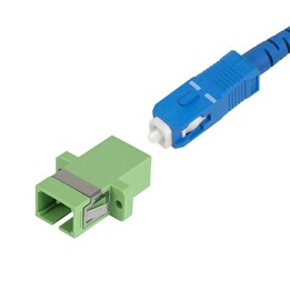 StarTech SIMPLEXSCAPCF Coupleur fibre SC/SC monomode OS2, pack de 10, vert